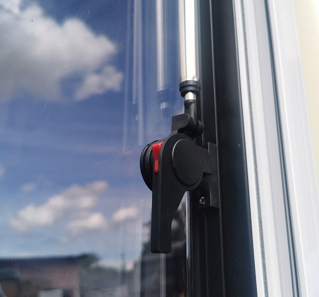 VanSquare window for campervans and motorhomes with blind and mosquito net
