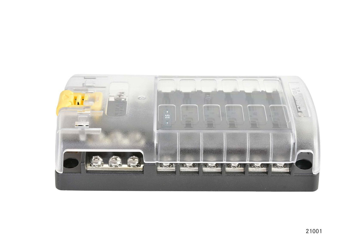 12/24V DC distribution box (12 slots) - EuroVan - shop