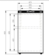 EuroVan 105L - 12V compressor fridge for campervans and motorhomes