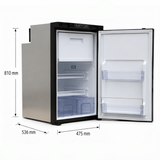 EuroVan 105L - 12V compressor fridge for campervans and motorhomes
