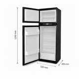EuroVan 140L - 12V compressor fridge for campervans and motorhomes