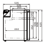 EuroVan 75L - 12V compressor fridge for campervans and motorhomes