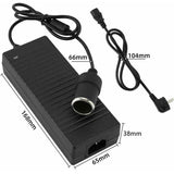 EuroVan 230V to 12V voltage converter for 12V compressor fridges in campervans and motorhomes