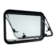 VanLight push-out window open, front view – window only, without blind and fly screen