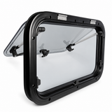 VanLight open interior view, light-grey tinted glazing