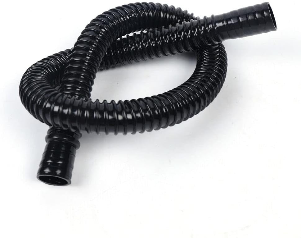 77 × 36 cm stainless steel sink and 2 gas burners unit: corrugated drain hose
