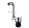 Folding Stainless Steel Tap for Gas Sink Units - EuroVan - shop