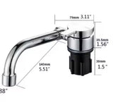 Folding Stainless Steel Tap for Gas Sink Units - EuroVan - shop