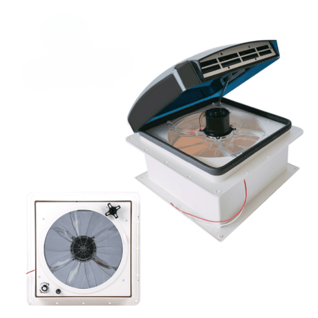 VANLIFE 36x36 roof vent fan - EuroVan - shop