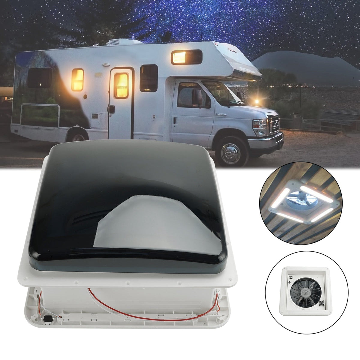 VANLIFE 36x36 roof vent fan - EuroVan - shop