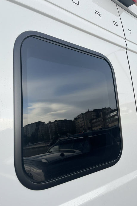 VanShade window for campervans and motorhomes rear door fitment dimensions L2H2 to L4H3