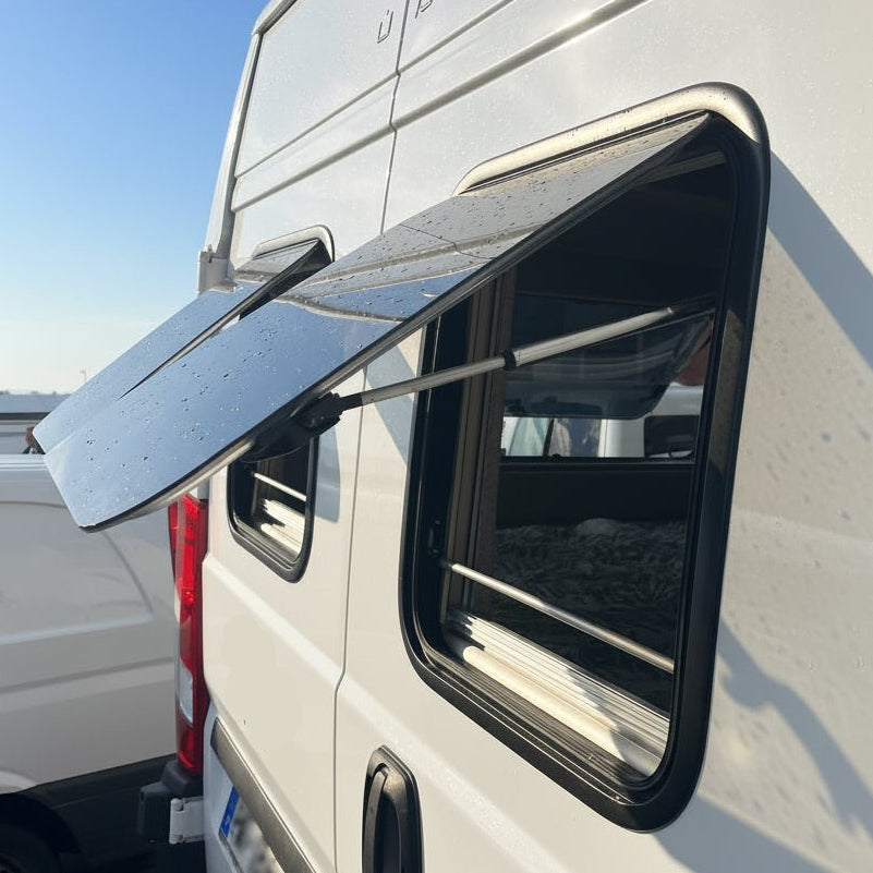 VanShade window for campervans and motorhomes rear door fitment dimensions L2H2 to L4H3