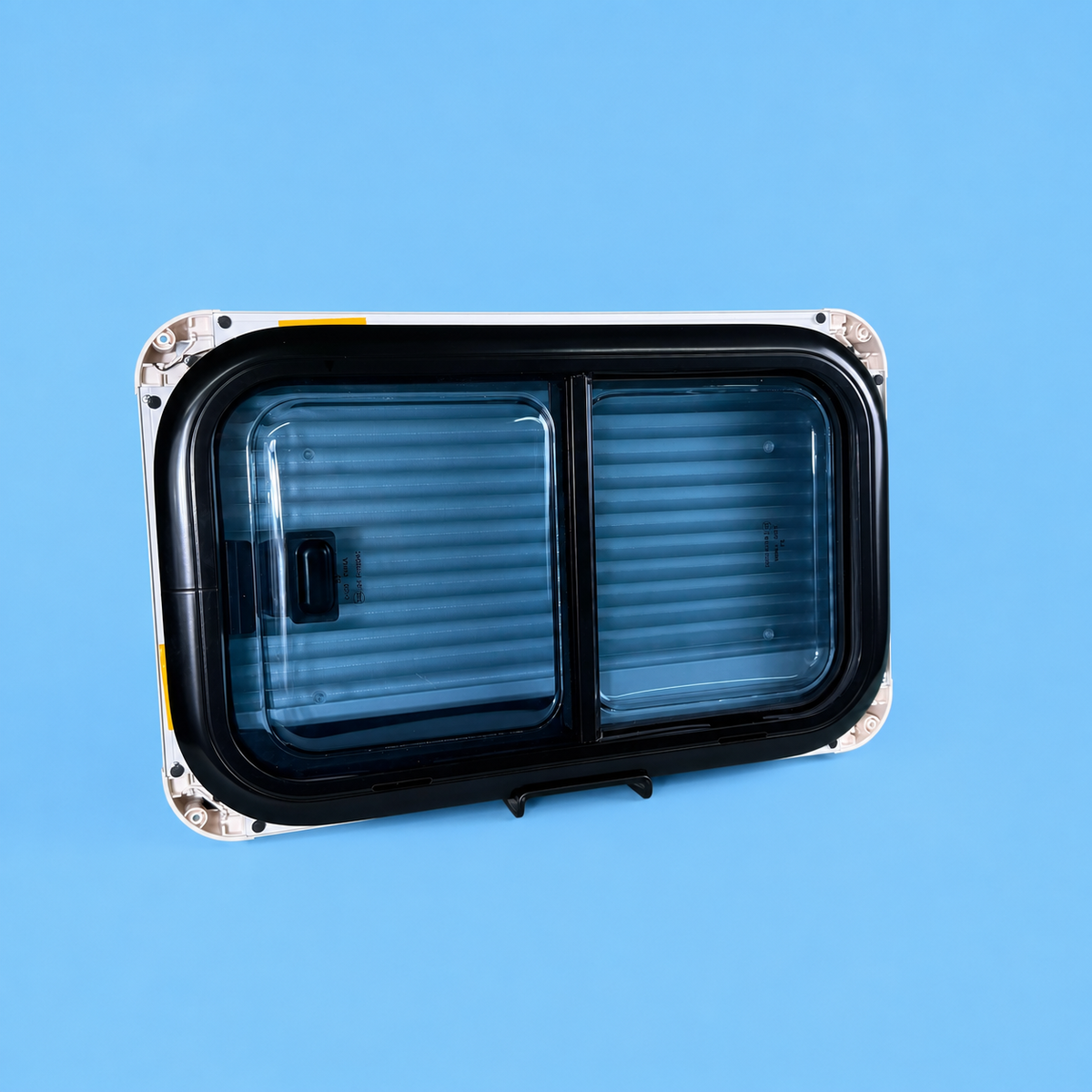 VanSlide+ double-glazed sliding window installed in a campervan