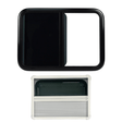 VanSlide sliding window for campervans and motorhomes with blind and mosquito net