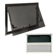 VanSquare window for campervans and motorhomes with blind and mosquito net