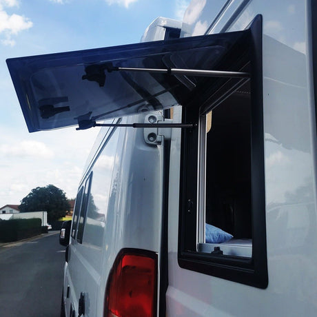 VanSquare window for campervans and motorhomes with Sikaflex adhesive