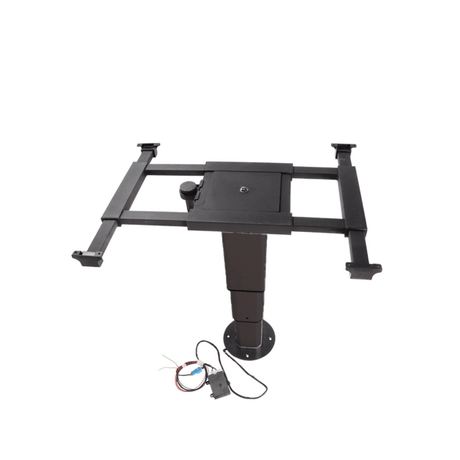 Telescopic table leg - 12V electric - 360 - degree rotation - EuroVan - shop